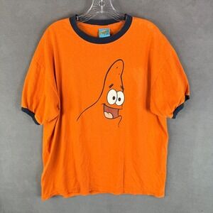 VTG‎ Spongebob Nickelodeon T Shirt Mens XL Patrick Star Y2K Skate Nostalgia 2003